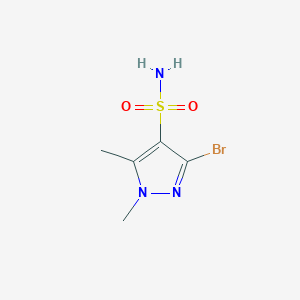 3-Bromo-1,5-dimethylpyrazole-4-sulfonamide