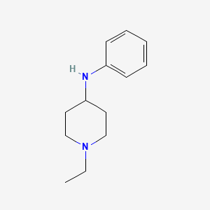 molecular formula C13H20N2 B2701589 1-乙基-N-苯基哌啶-4-胺 CAS No. 229479-52-1