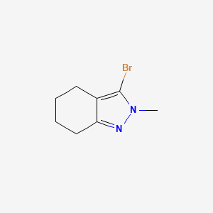 3-Bromo-2-methyl-4,5,6,7-tetrahydro-2h-indazole