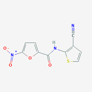 N-(3-cyanothiophen-2-yl)-5-nitrofuran-2-carboxamide