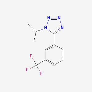 1-Isopropyl-5-(3-(trifluoromethyl)phenyl)-1H-1,2,3,4-tetrazole
