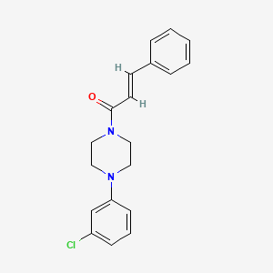 molecular formula C19H19ClN2O B2701895 (2E)-1-[4-(3-chlorophenyl)piperazin-1-yl]-3-phenylprop-2-en-1-one CAS No. 349417-98-7