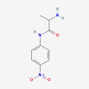 B2701909 2-Amino-N-(4-nitrophenyl)propanamide CAS No. 1668-13-9; 31796-55-1