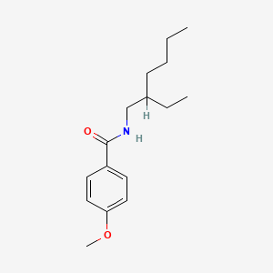 molecular formula C16H25NO2 B2701960 N-(2-ethylhexyl)-4-methoxybenzamide CAS No. 560090-29-1