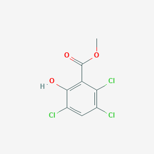 molecular formula C8H5Cl3O3 B2702046 Methyl 2,3,5-trichloro-6-hydroxybenzoate CAS No. 111217-18-6