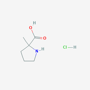 B2702071 2-Methylproline hydrochloride CAS No. 1423025-85-7; 16277-06-8