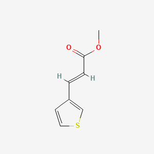 molecular formula C8H8O2S B2702100 3-Thio-pheneacrylic acid methyl ester CAS No. 135835-43-7; 75754-85-7