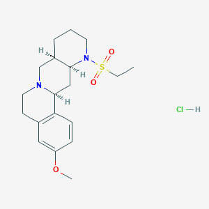 molecular formula C19H29ClN2O3S B027022 RS 79948 hydrochloride CAS No. 186002-54-0