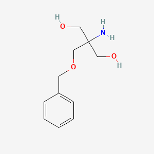 molecular formula C11H17NO3 B2702324 2-Amino-2-[(benzyloxy)methyl]propane-1,3-diol CAS No. 296274-99-2