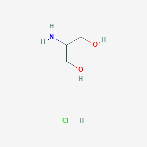 molecular formula C3H10ClNO2 B027025 2-aminopropane-1,3-diol Hydrochloride CAS No. 100929-48-4