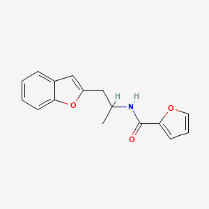 N-(1-(benzofuran-2-yl)propan-2-yl)furan-2-carboxamide