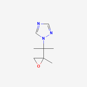 1-[2-(2-Methyloxiran-2-yl)propan-2-yl]-1,2,4-triazole