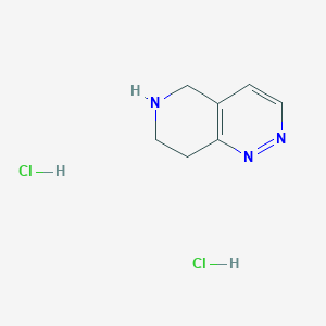 5,6,7,8-Tetrahydropyrido[4,3-c]pyridazine;dihydrochloride