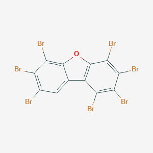 molecular formula C12HBr7O B027026 Heptabromodibenzofuran CAS No. 107555-95-3
