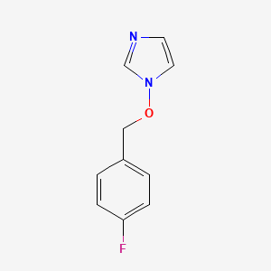 1-[(4-fluorobenzyl)oxy]-1H-imidazole