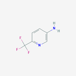 molecular formula C6H5F3N2 B027028 5-Amino-2-(trifluoromethyl)pyridine CAS No. 106877-33-2