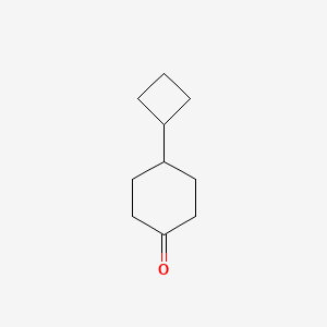 molecular formula C10H16O B2702838 4-Cyclobutylcyclohexan-1-one CAS No. 1427521-91-2
