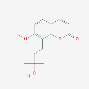 molecular formula C15H18O4 B027029 Osthol hydrate 