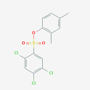 2,4-Dimethylphenyl 2,4,5-trichlorobenzene-1-sulfonate