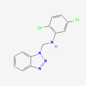 N-(1H-1,2,3-Benzotriazol-1-ylmethyl)-2,5-dichloroaniline