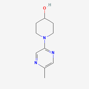 molecular formula C10H15N3O B2703008 1-(5-Methylpyrazin-2-yl)piperidin-4-ol CAS No. 1261146-61-5
