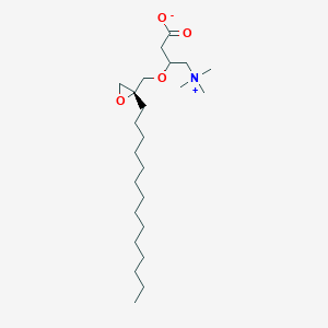 molecular formula C24H47NO4 B027031 2-Tetradecylglycidylcarnitine CAS No. 105201-53-4