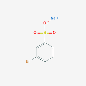 molecular formula C6H4BrNaO3S B2703109 Sodium 3-bromobenzene-1-sulfonate CAS No. 91724-67-3
