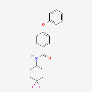 N-(4,4-difluorocyclohexyl)-4-phenoxybenzamide