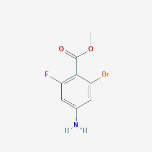 Methyl 4-amino-2-bromo-6-fluorobenzoate