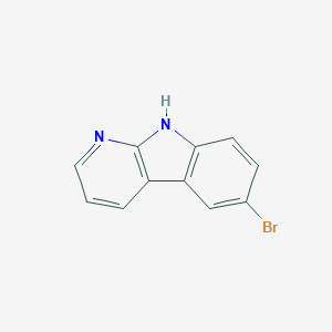 molecular formula C11H7BrN2 B2703169 6-bromo-9H-pyrido[2,3-b]indole CAS No. 26066-88-6