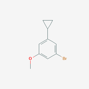 1-Bromo-3-cyclopropyl-5-methoxybenzene