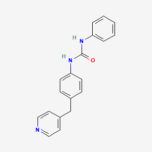 1-Phenyl-3-(4-(pyridin-4-ylmethyl)phenyl)urea