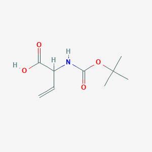 2-((tert-Butoxycarbonyl)amino)but-3-enoic acid