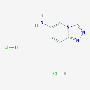 [1,2,4]Triazolo[4,3-a]pyridin-6-amine;dihydrochloride
