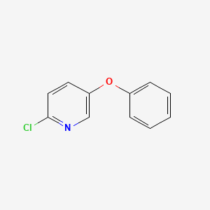 molecular formula C11H8ClNO B2703725 2-Chloro-5-phenoxy-pyridine CAS No. 73406-95-8