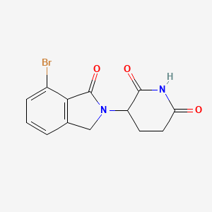 3-(7-Bromo-1-oxoisoindolin-2-yl)piperidine-2,6-dione
