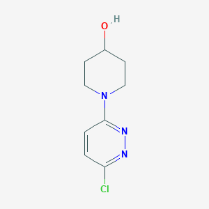 B2703745 1-(6-Chloropyridazin-3-yl)piperidin-4-ol CAS No. 89937-26-8