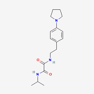 N1-isopropyl-N2-(4-(pyrrolidin-1-yl)phenethyl)oxalamide
