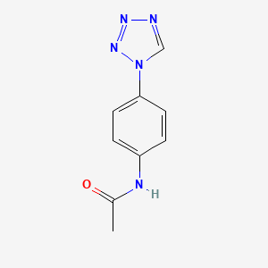 molecular formula C9H9N5O B2704168 N-[4-(1H-tetrazol-1-yl)phenyl]acetamide CAS No. 309742-07-2