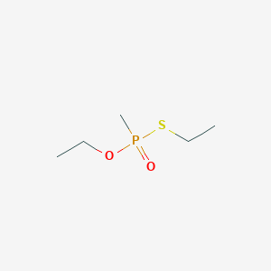 molecular formula C5H13O2PS B027042 O,S-Diethyl methylphosphonothioate CAS No. 2511-10-6