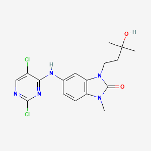 molecular formula C17H19Cl2N5O2 B2704303 Bcl6-IN-5 