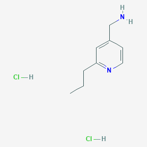 (2-Propylpyridin-4-yl)methanamine dihydrochloride