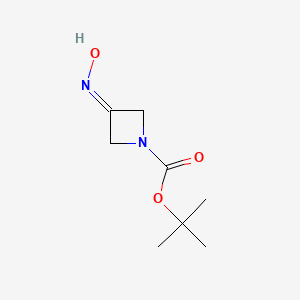 molecular formula C8H14N2O3 B2704323 Tert-butyl 3-(hydroxyimino)azetidine-1-carboxylate CAS No. 1378674-88-4; 935668-45-4