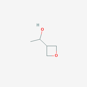 molecular formula C5H10O2 B2704332 1-(Oxetan-3-yl)ethan-1-ol CAS No. 1510447-35-4