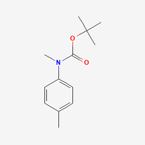 molecular formula C13H19NO2 B2704563 tert-Butyl methyl(p-tolyl)carbamate CAS No. 693803-44-0