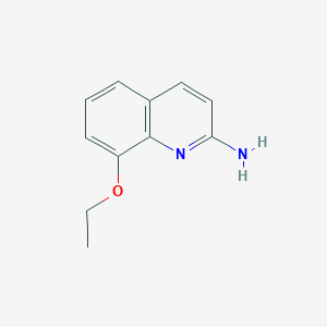molecular formula C11H12N2O B2704652 8-Ethoxyquinolin-2-amine CAS No. 635755-43-0