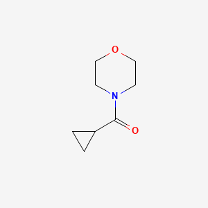 molecular formula C8H13NO2 B2704672 Cyclopropyl(morpholino)methanone CAS No. 14372-19-1