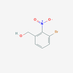 molecular formula C7H6BrNO3 B2704789 (3-Bromo-2-nitrophenyl)methanol CAS No. 1261475-45-9