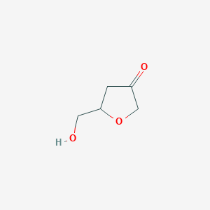 5-(Hydroxymethyl)oxolan-3-one