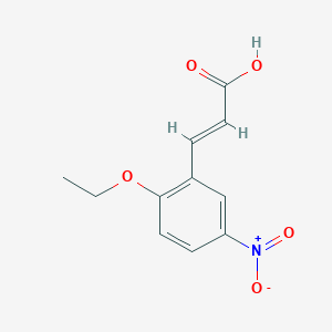 (2E)-3-(2-Ethoxy-5-nitrophenyl)acrylic acid